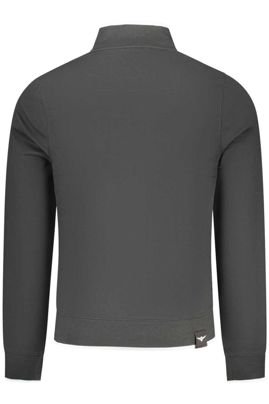 Accademia Militare Military Academy Men's Black Zip-Up Sweatshirt