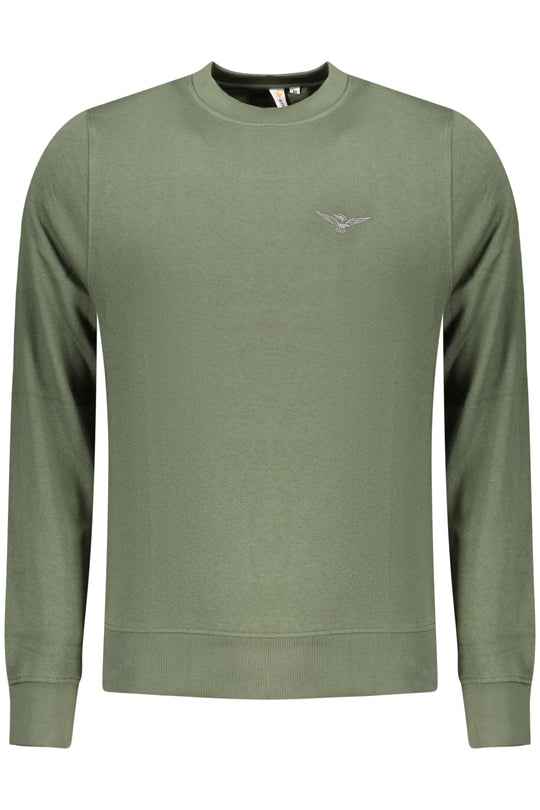 Accademia Militare Military Academy Men's Zip-Up Sweatshirt, Green