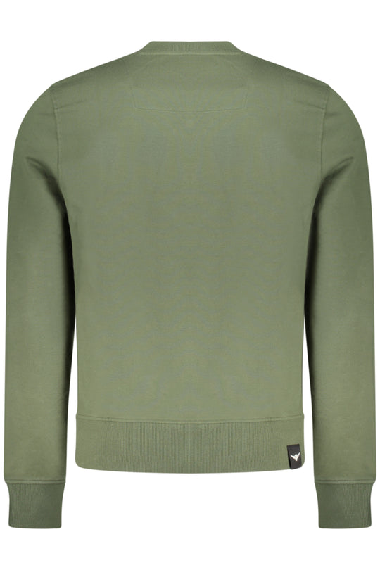 Accademia Militare Military Academy Men's Zip-Up Sweatshirt, Green