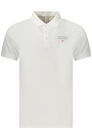 Accademia Militare Military Academy Men's Short-Sleeved Polo Shirt, White