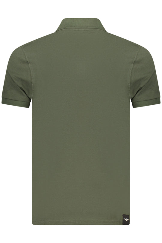 Accademia Militare Military Academy Men's Short-Sleeved Polo Shirt, Green