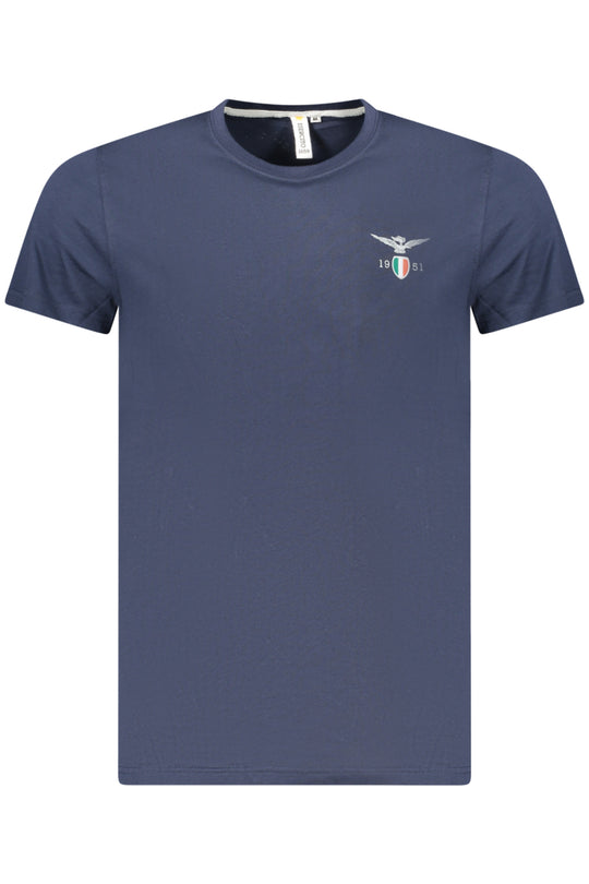 Accademia Militare Military Academy Men's Short-Sleeved T-Shirt, Blue