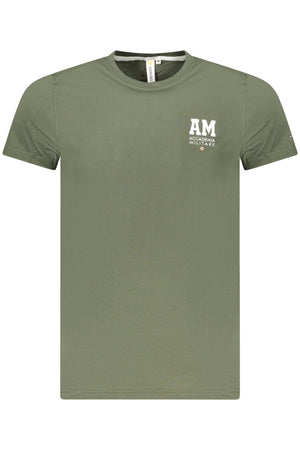 Accademia Militare Military Academy Men's Short-Sleeved T-Shirt Green