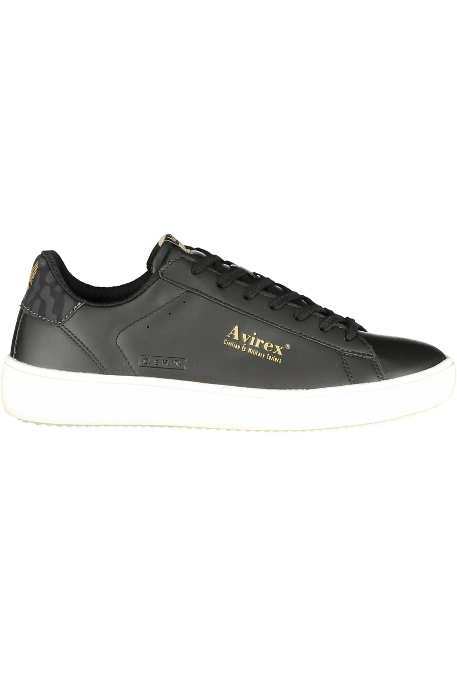 Avirex Men's Black Sports Footwear