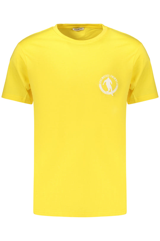 Bikkembergs Men's Short-Sleeved T-Shirt Yellow