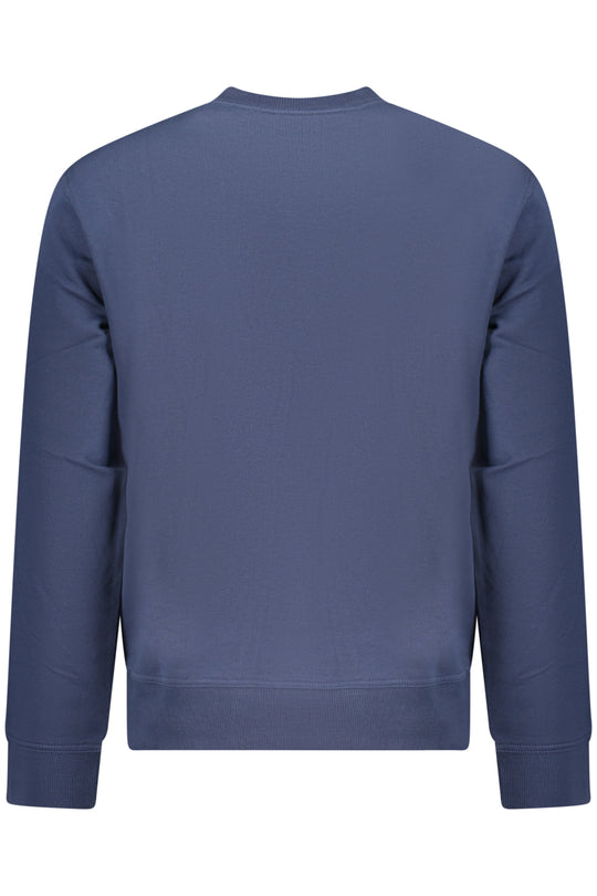 BOSS Men's Blue Zip-Up Sweatshirt