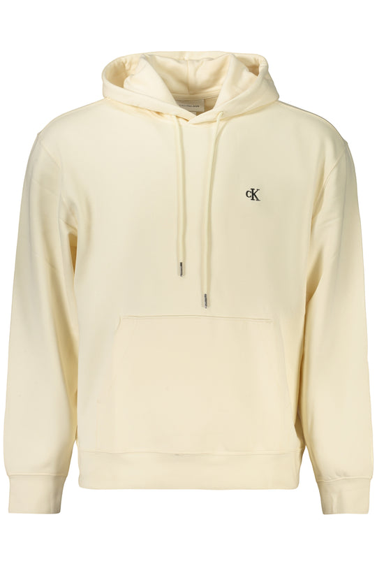 Calvin Klein Men's Zip-Up Sweatshirt, Beige