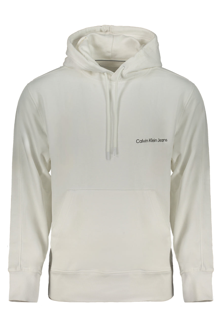 Calvin Klein Men's White Zipless Sweatshirt