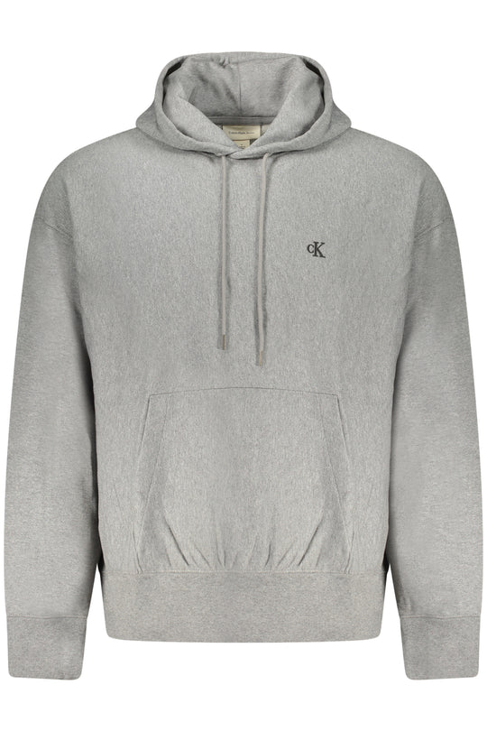 Calvin Klein Men's Gray Zip-Up Sweatshirt