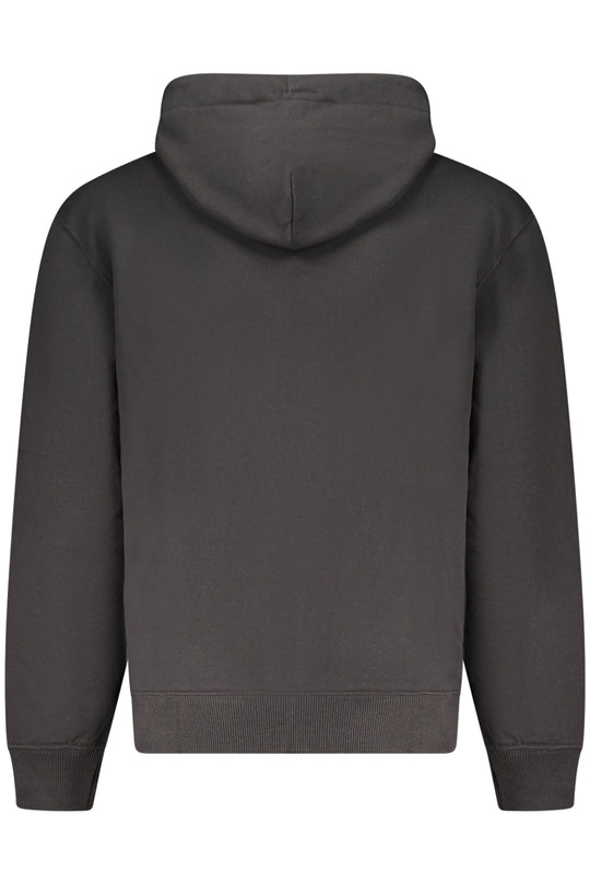 Calvin Klein Men's Black Zip-Up Sweatshirt