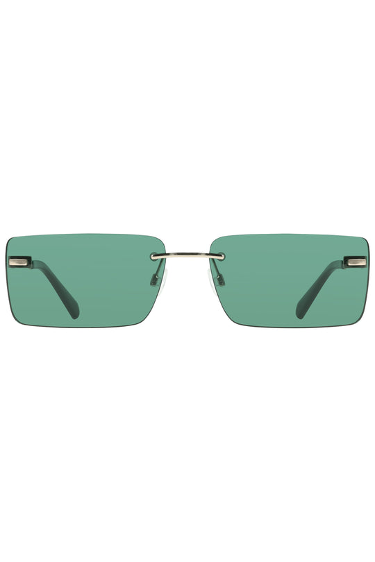 Calvin Klein Women's Sunglasses Green