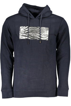 Cavalli Class Men's Blue Zipless Sweatshirt