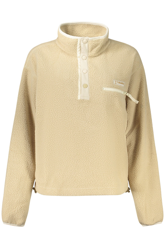 Columbia Women's Zip-Up Sweatshirt in Beige