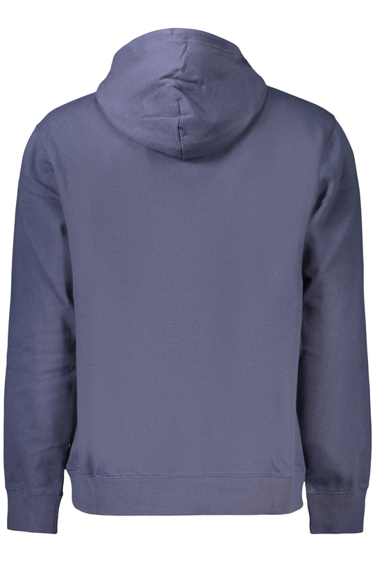 Converse Men's Blue Zip-Up Sweatshirt