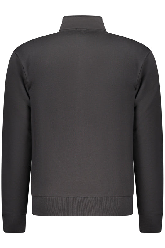 Coveri Moving Men's Black Zip-Up Sweatshirt