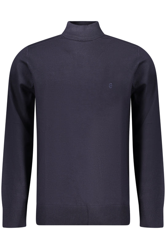 Coveri Moving Men's Blue Sweater