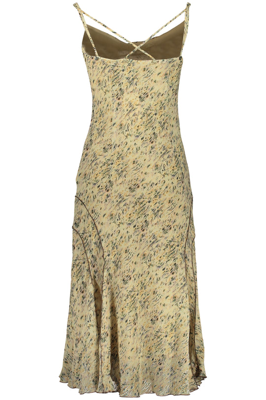 Desigual Women's Long Dress in Beige