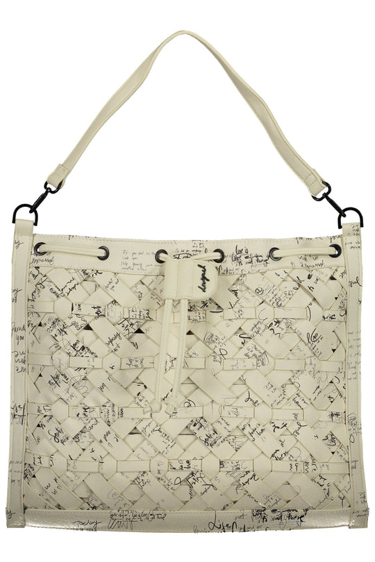 Desigual Women's White Backpack