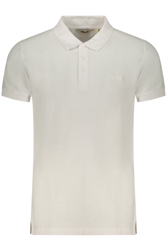 Ellesse Men's Short-Sleeve Polo Shirt White