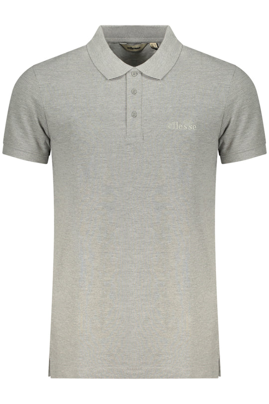 Ellesse Men's Short-Sleeve Polo Shirt, Grey
