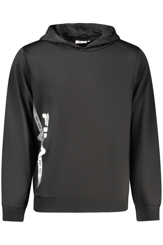 Fila Men's Black Zip-Up Sweatshirt