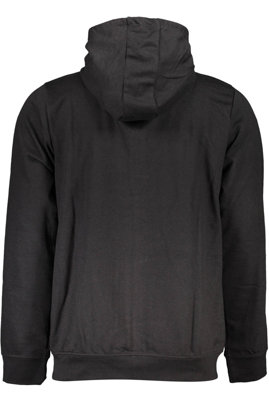 Gian Marco Venturi Men's Black Zip-Up Sweatshirt