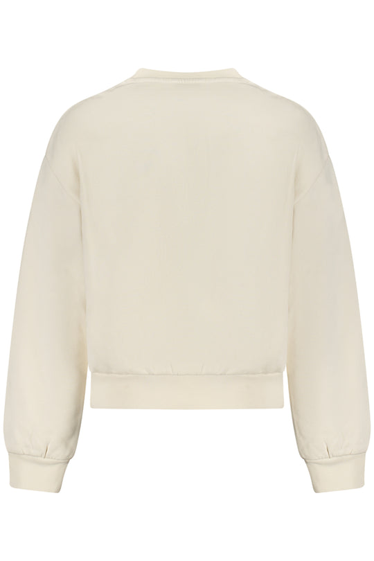 Guess Jeans Zip-Up Sweatshirt for Girls, White