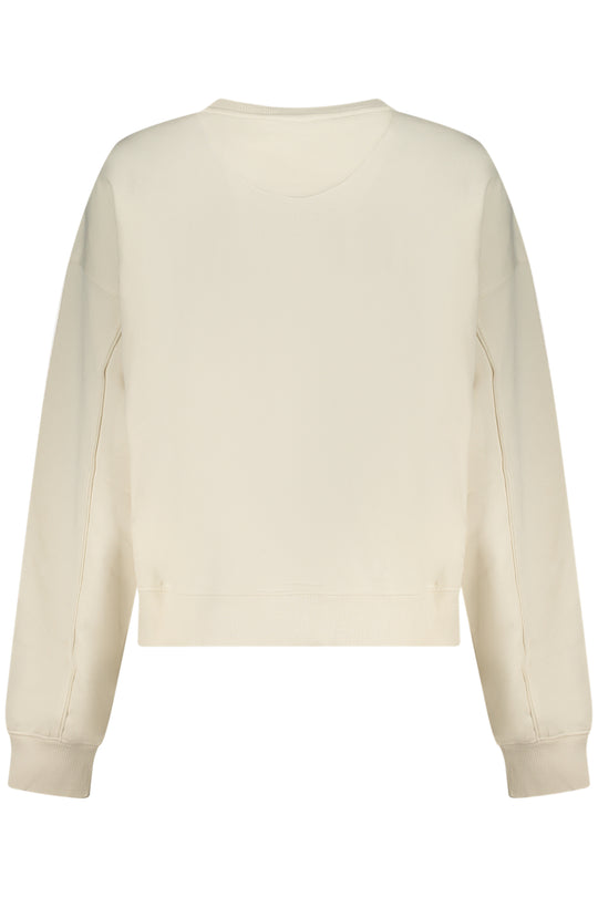 Guess Jeans Women's White Zip-Up Sweatshirt