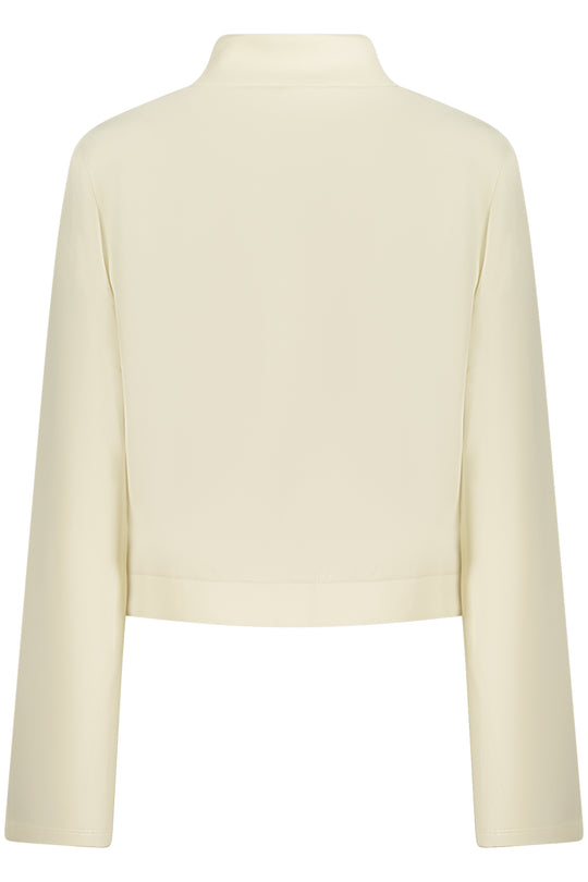 Guess Jeans Women's White Zip-Up Sweatshirt