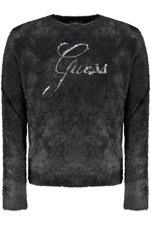 Guess Jeans Black Sweater for Girls