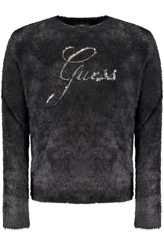 Guess Jeans Black Sweater for Girls