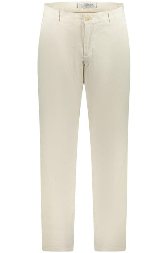 Guess Jeans Men's White Trousers