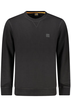 BOSS Hugo Boss Men's Black Zip-Up Sweatshirt