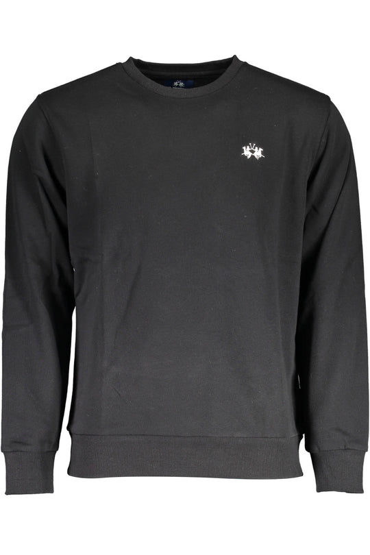 La Martina Sweatshirt without Zip Black Man