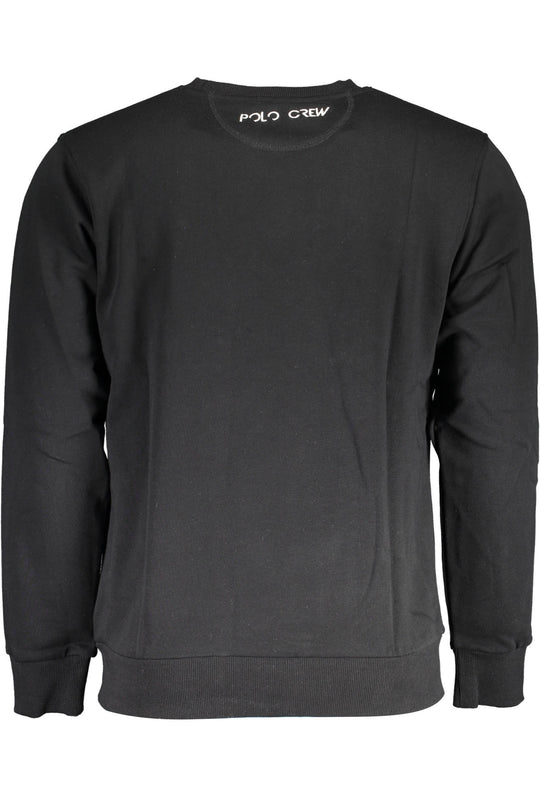 La Martina Sweatshirt without Zip Black Man