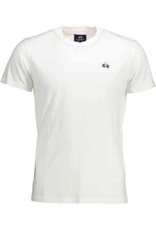 La Martina Men's White Short Sleeve T-Shirt