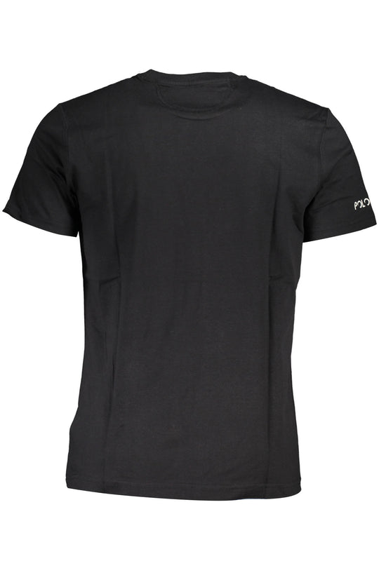 La Martina Men's Short Sleeve T-Shirt Black