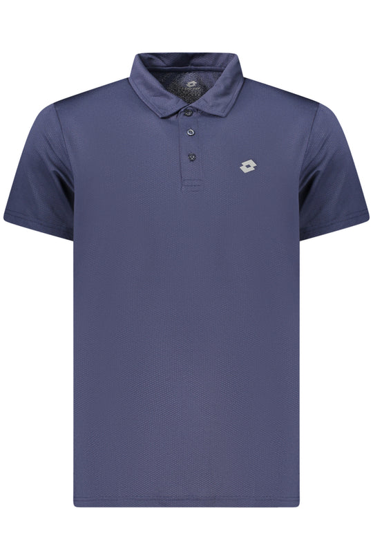 Lotto Men's Short-Sleeved Polo Shirt Blue