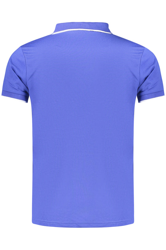 Lotto Men's Short-Sleeved Polo Shirt Blue