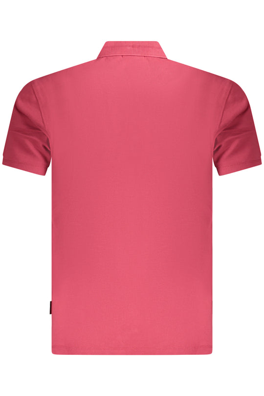 Napapijri Men's Short Sleeve Polo Shirt Red