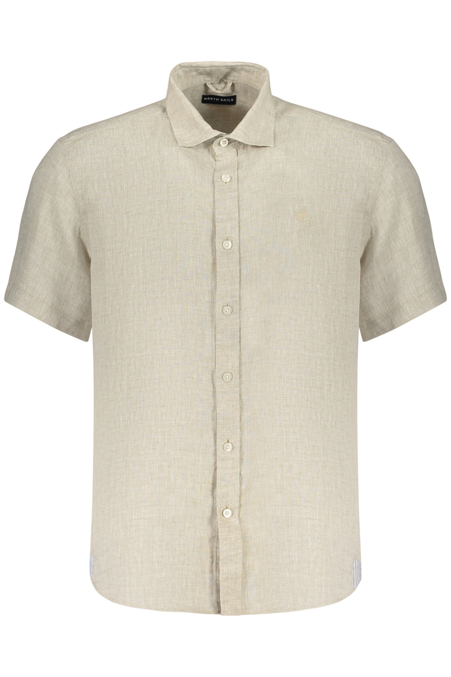 North Sails Men's Short-Sleeved Shirt, Beige