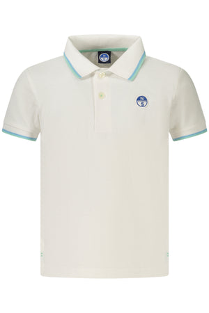 North Sails Children's Short-Sleeved Polo Shirt, White