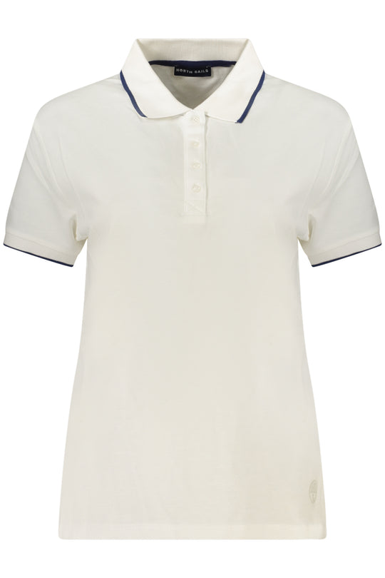 North Sails Women's Short-Sleeve Polo Shirt White