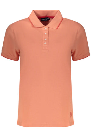 North Sails Women's Short-Sleeve Polo Shirt, Pink