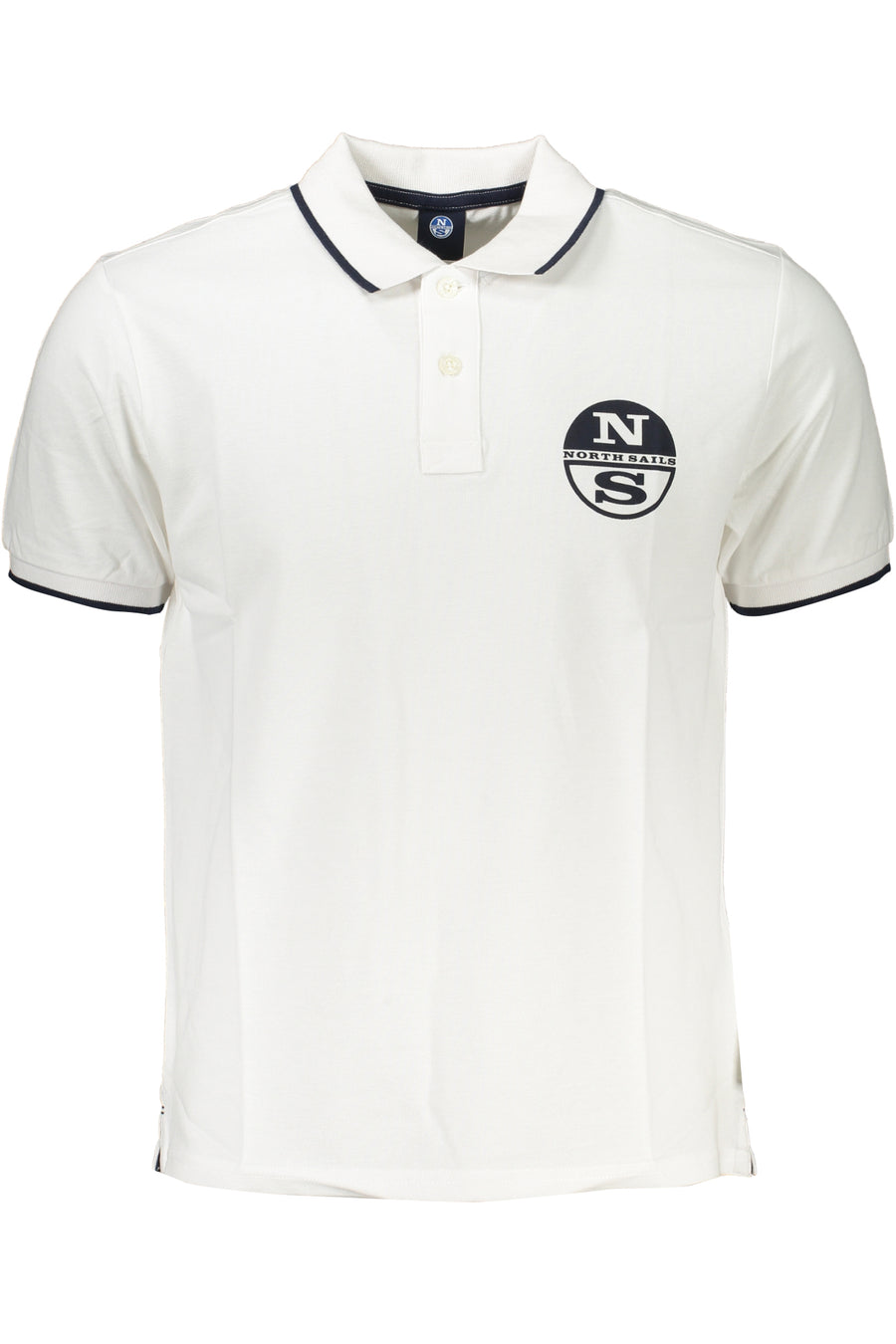 North Sails Men's White Short Sleeved Polo Shirt