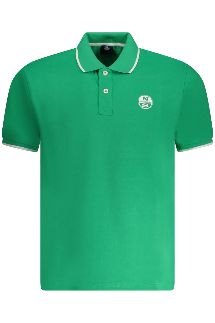 North Sails Men's Short-Sleeved Polo Shirt, Green