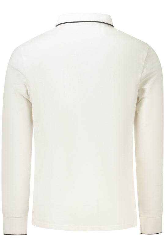 North Sails Men's Long-Sleeved Polo Shirt White