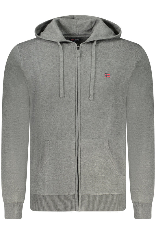 Norway 1963 Men's Grey Cardigan