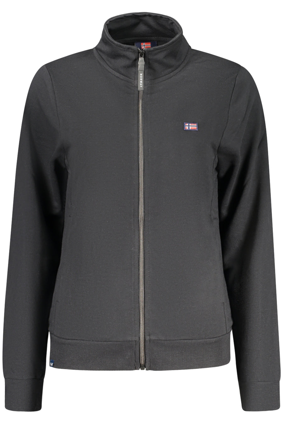 Norway 1963 Women's Black Zip-Up Sweatshirt