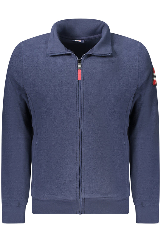 Norway 1963 Men's Blue Zip-Up Sweatshirt